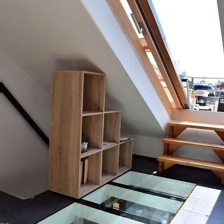 公寓 Lux Duplex Rooftop Loft With An Amazing Terrace & Cinema 布拉格