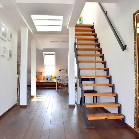 Apartmán Lux Duplex Rooftop Loft With An Amazing Terrace & Cinema
