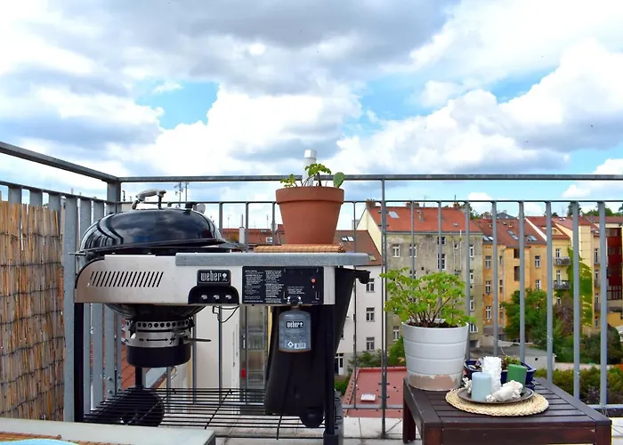 Apartmán Lux Duplex Rooftop Loft With An Amazing Terrace & Cinema Praha