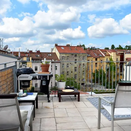 Daire Lux Duplex Rooftop Loft With An Amazing Terrace & Cinema *