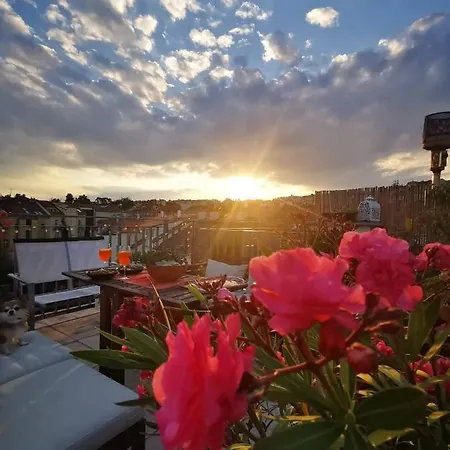 Lux Duplex Rooftop Loft With An Amazing Terrace & Cinema Daire